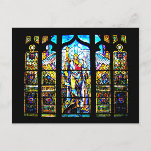 Postcard-Stained Glass-Louis Tiffany 1 Postcard