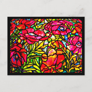 Postcard-Stained Glass-Louis Tiffany 20 Postcard