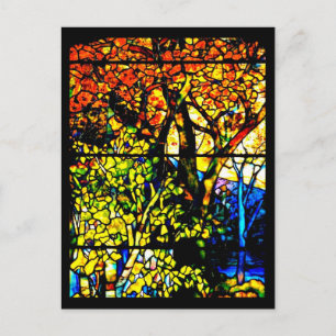 Postcard-Stained Glass-Louis Tiffany 8 Postcard