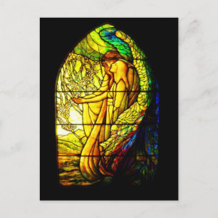 Postcard-Stained Glass-Tiffany 7 Postcard