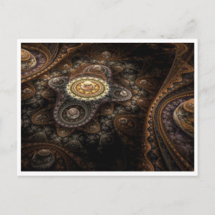 Postcard - Steampunk Gears and Cogs