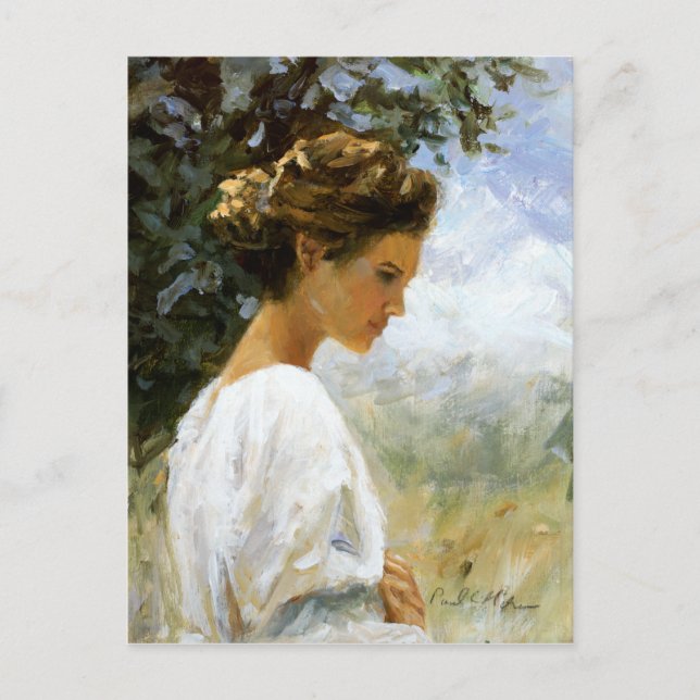 Postcard  "Summer Sun" by Artist Paul Milner (Front)