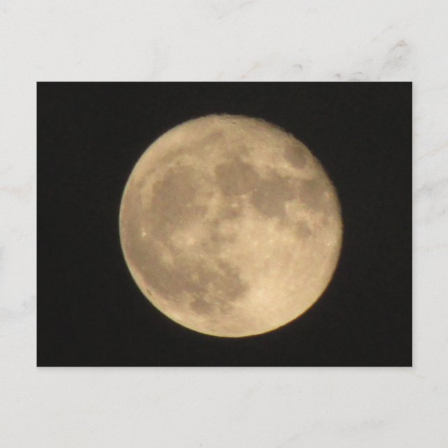 POSTCARD - SUPER MOON (Front)