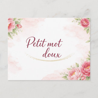 Postcard  Sweet little note