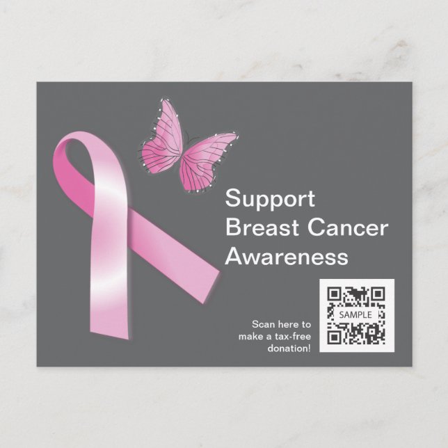 Postcard Template Breast Cancer Awareness (Front)
