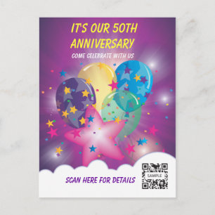 Postcard Template Celebration