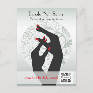 Postcard Template Nail Salon