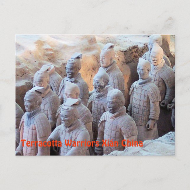 POSTCARD - Terracotta Warriors Xián China (Front)