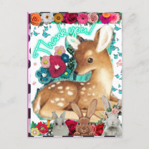 POSTCARD- thank you card