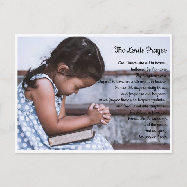 Postcard - The Lords Prayer (Front)
