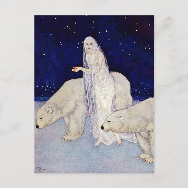 Postcard: The Snow Maiden Postcard (Front)