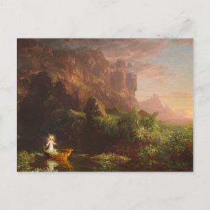 Postcard The Voyage of Life Childhood Thomas Cole