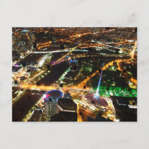 Postcard The White Night Melbourne, Australia