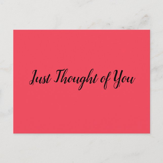 Postcard - Thought: Peace & Happiness (Front)