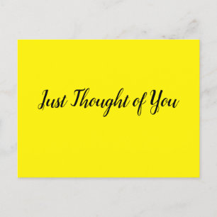 Postcard - Thought: You make me smile.