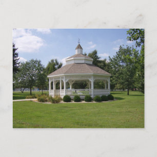 Postcard- Tipton Indiana Gazebo Postcard