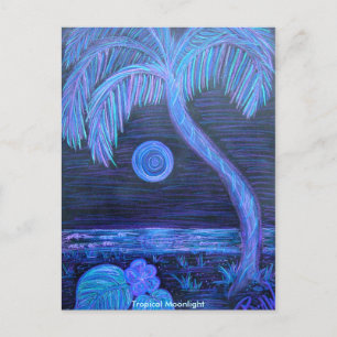 Postcard - Tropical Moonlight