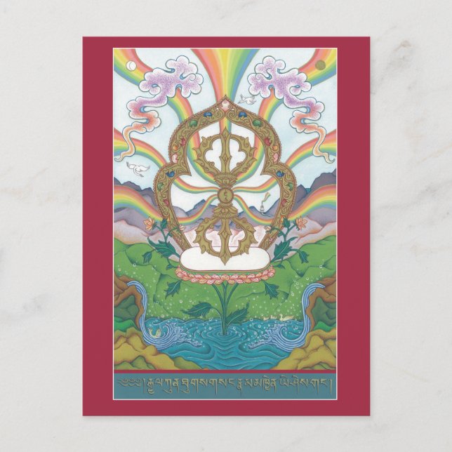 POSTCARD Vajra / Dorje (Front)