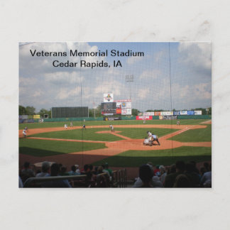 Postcard - Veterans Memorial Stadium - 2011-02