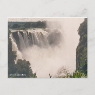 Postcard Victoria Waterfalls