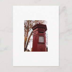 Postcard - Victorian English Post Box