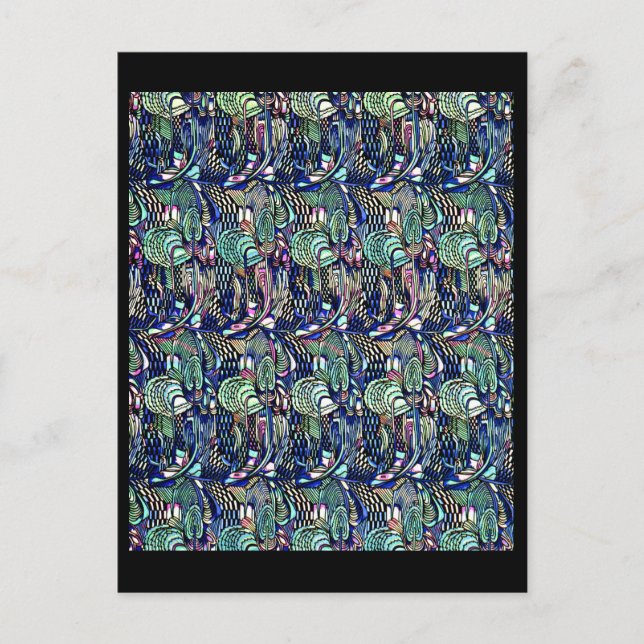 Postcard-Vintage Art-Charles Rennie Mackintosh 15 Postcard (Front)