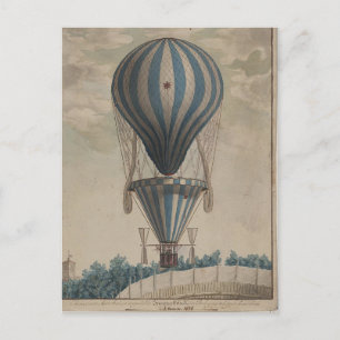 Postcard-Vintage Art-Hot Air Balloons 20 Postcard