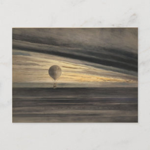 Postcard-Vintage Art-Hot Air Balloons 21 Postcard