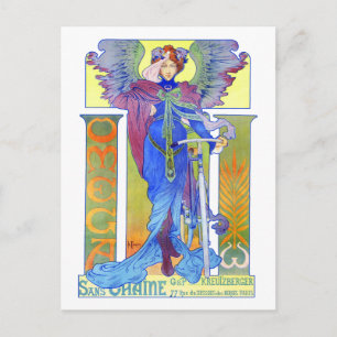 Postcard:  Vintage Bicycle Ad- Henri Thiriet Postcard