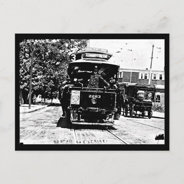 Postcard-Vintage Boston Photography 23 Postcard (Front)