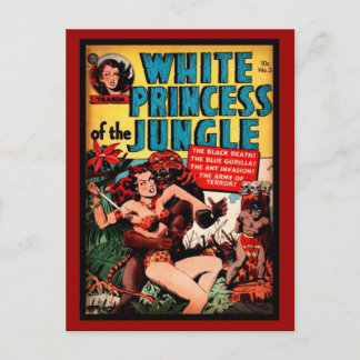 Postcard Vintage Comic Book Covers
