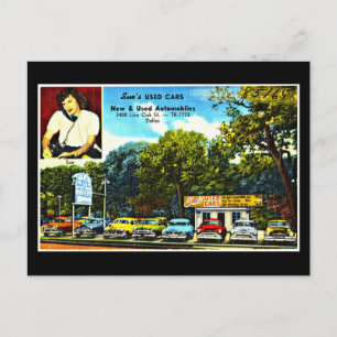 Postcard-Vintage Dallas Artwork-18 Postcard