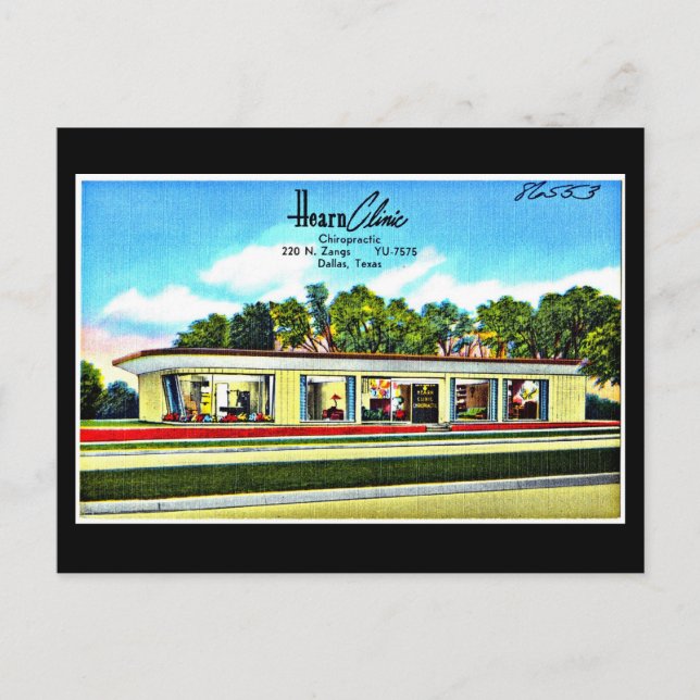 Postcard-Vintage Dallas Artwork-45 Postcard (Front)