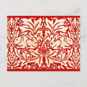 Postcard-Vintage Fabric/Fashion-William Morris 11 Postcard