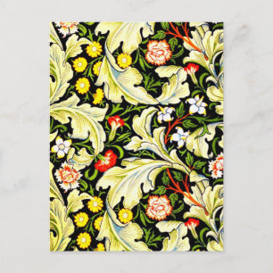 Postcard-Vintage Fabric/Fashion-William Morris 3 Postcard