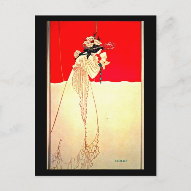 Postcard-Vintage Illustration-Aubrey Beardsley 11 Postcard (Front)