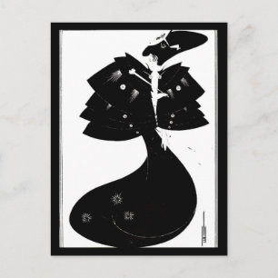 Postcard-Vintage Illustration-Aubrey Beardsley 42 Postcard