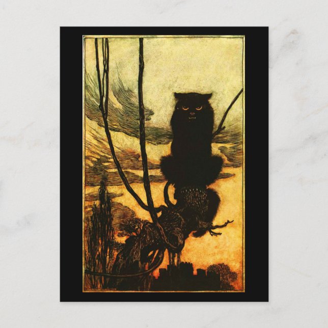 Postcard-Vintage Illustration-Rackham 26 Postcard (Front)