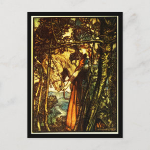 Postcard-Vintage Illustration-Rackham 35 Postcard