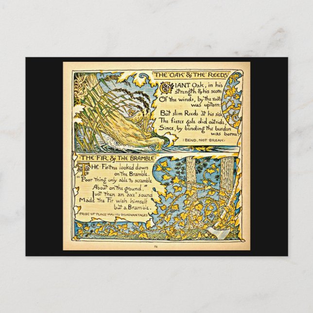 Postcard-Vintage Illustration-Walter Crane 23 Postcard (Front)