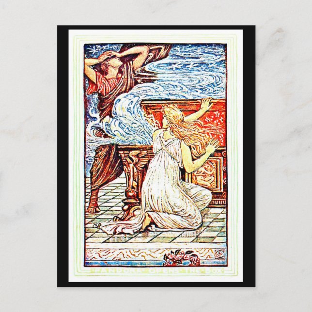 Postcard-Vintage Illustration-Walter Crane 50 Postcard (Front)