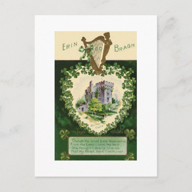 Postcard-Vintage St Patricks Day Postcard (Front)