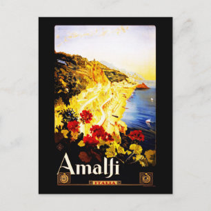Postcard-VIntage Travel-Amalfi Postcard