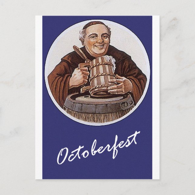 Postcard Vintage Travel German Bavaria Octberfest (Front)