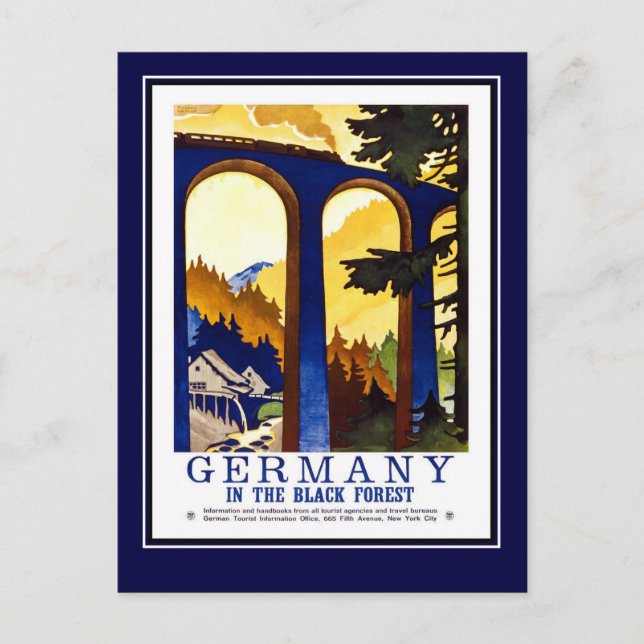 Postcard Vintage Travel Germany (Front)