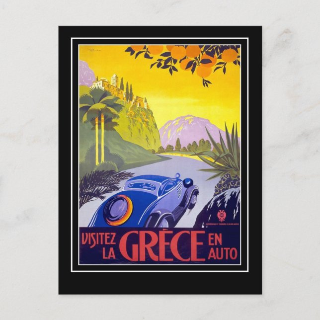 Postcard Vintage Travel Grece Greece (Front)