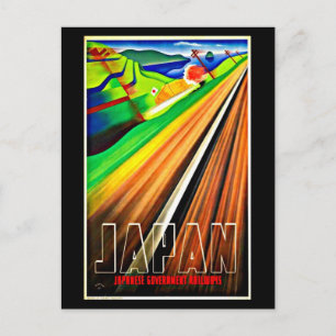 Postcard-Vintage Travel-Japan Postcard