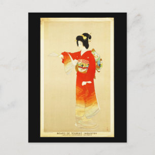 Postcard-VIntage Travel-Japan Postcard
