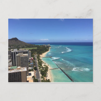 Postcard Waikiki of Hawaii