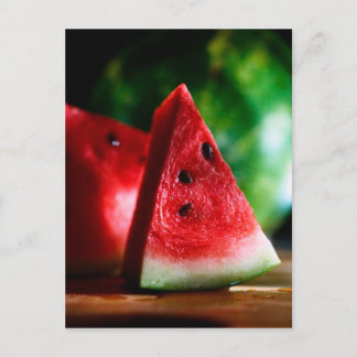 POSTCARD WATERMELON SLICE
